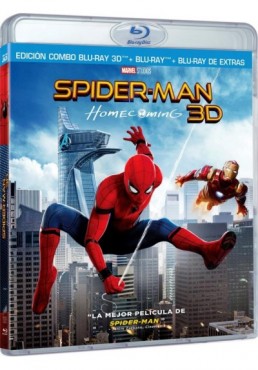 Spider-Man : Homecoming (Blu-Ray 3d + Blu-Ray + Extras)