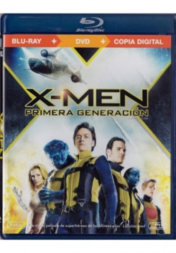 X-Men : Primera Generación (Blu-Ray + Dvd + Copia Digital) (X-Men: First Class)
