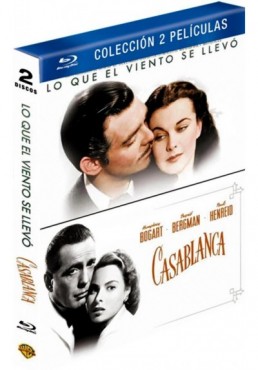 Pack Lo Que El Viento Se Llevó / Casablanca (Nueva Edición) (Blu-Ray)