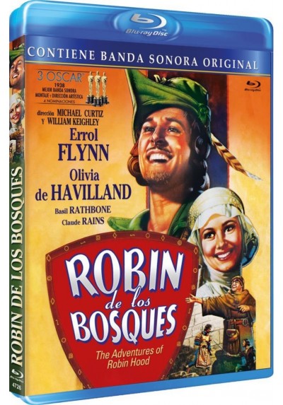 Robin De Los Bosques (Nueva Edición) (Blu-Ray) (The Adventures Of Robin Hood)