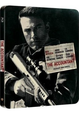 El Contable (Blu-Ray + Copia Digital) (The Accountant) (Edicion Metalica )