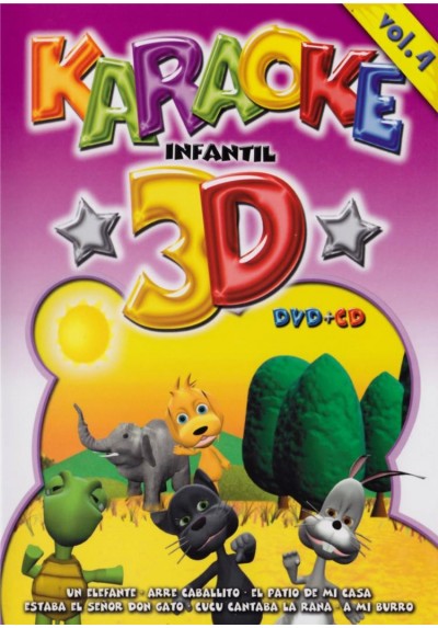 Karaoke Infantil 3D Vol. 4
