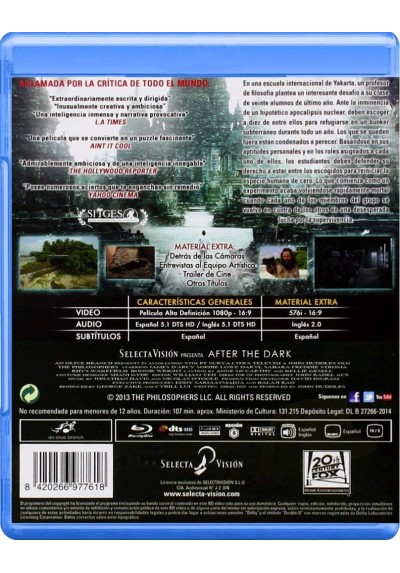 After The Dark (Blu-Ray + Dvd) 2