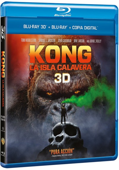 Kong: La Isla Calavera (Blu-Ray 3d + Blu-Ray + Copia Digital) (Kong: Skull Island)