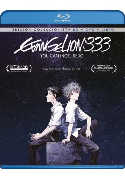 Evangelion 3.33 You Can (Not) Redo (Blu-Ray + Dvd + Extras) (No contiene libro)