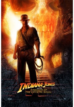 Indiana Jones y El reino de la calavera de cristal (POSTER)