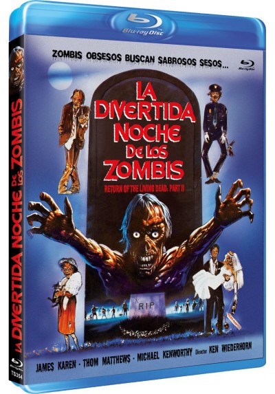 La Divertida Noche De Los Zombis (Blu-Ray) (Return Of The Living Dead: Part II)
