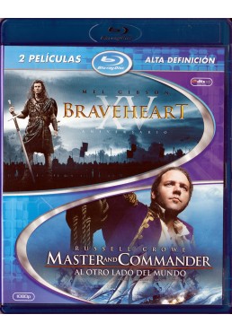 Pack Braveheart / Master & Commander (Blu-Ray)