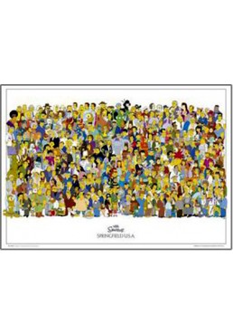 Los Simpson - Personajes (POSTER)