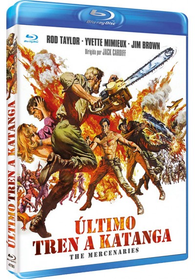 Ultimo Tren A Katanga (Blu-Ray) (The Mercenaries)