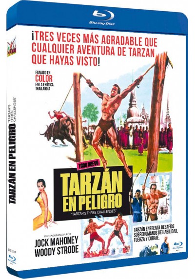 Tarzán En Peligro (Blu-Ray) (Bd-R) (Tarzan'S Three Challenges)