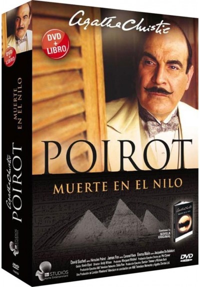 Poirot, Muerte en el Nilo + Libro - Agatha Christie