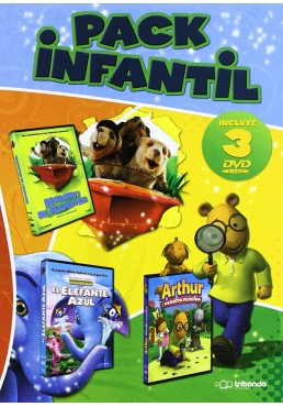 Pack Infantil: Arthur Y El Perrito Perdido - El Elefante Azul -  Hammy: El Hamster