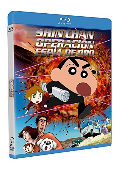 Shin Chan: Operación Espía De Oro (Blu-ray) (Crayon Shin-Chan: Arashi O Yobu Ôgon No Spy Daisakusen)