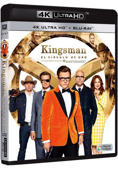 Kingsman: El Círculo De Oro (Blu-Ray 4K Ultra HD) (Kingsman: The Golden Circle)