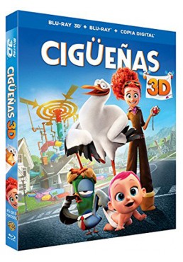 Cigüeñas (Blu-Ray 3D + Blu-ray + Copia Digital) (Storks)