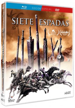 Siete Espadas (Blu-ray + Dvd) (Qi jian (Chat gim) (Seven Swords)