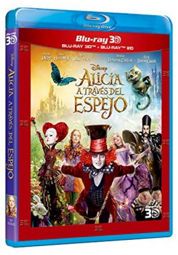 Alicia a través del espejo (Blu-ray + Blu-ray 3D) (Alice Through the Looking Glass)