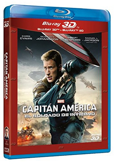 Capitán América: El Soldado de Invierno (Blu-ray + Blu-ray 3D) (Captain America: The Winter Soldier)