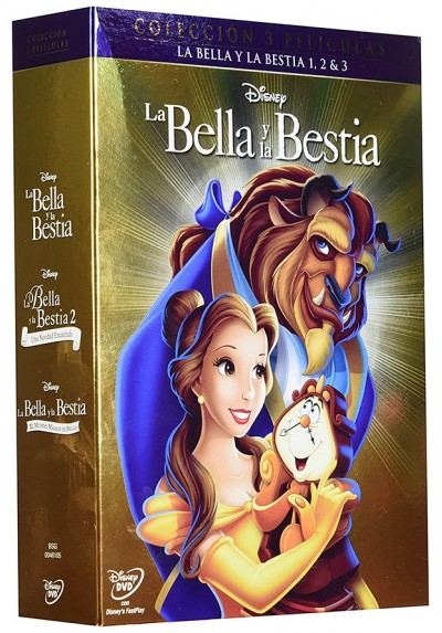 Pack Trilogia La Bella y La Bestia