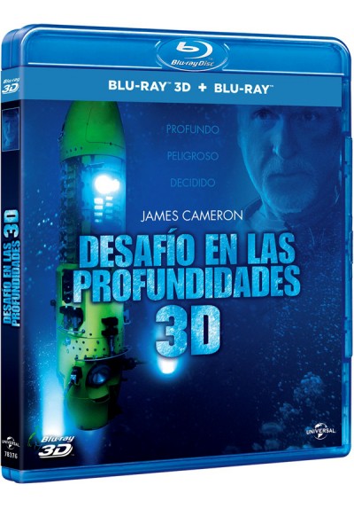 James Cameron: Desafío En Las Profundidades (BD 2D + BD 3D) (Blu-ray)