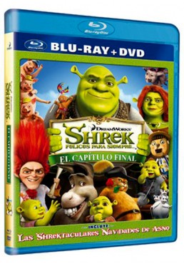 Shrek 4: Felices Para Siempre (Blu-Ray +Dvd) (Blu-ray) (Shrek Forever After)