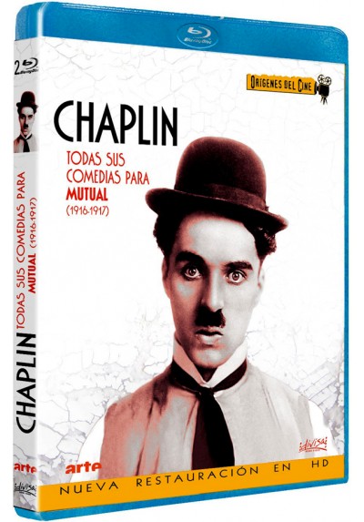 Charles Chaplin: Todas sus comedias para La Mutual (Blu-ray)