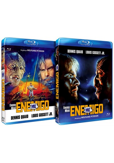 Enemigo mío (Blu-ray) (Enemy Mine) (Caratula Reversible)