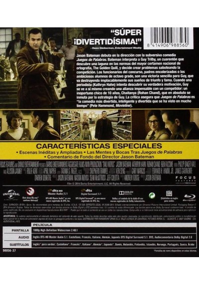 Juegos de palabras (Blu-ray) (Bad Words) 2