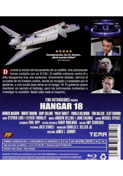 Hangar 18 (Blu-ray) (Invasion Force) 2