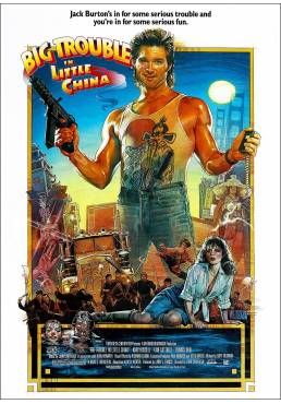 Golpe en la pequeña China (Big Trouble in Little China)  - Poster Laminado