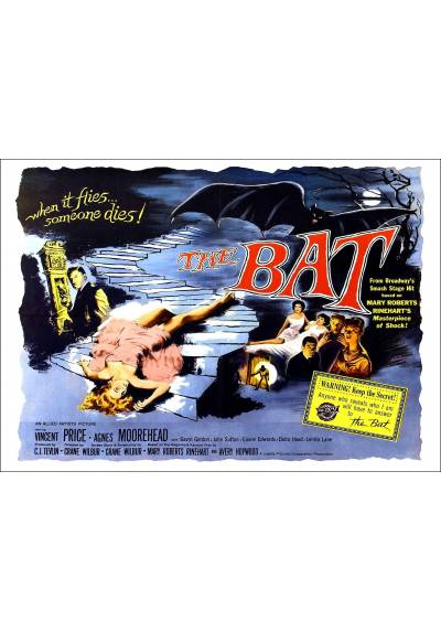 El Murciélago (The Bat) - Poster Laminado