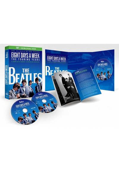 The Beatles: Eight Days a Week - The Touring Years  (Edición Especial Deluxe: 2 DVD + Libreto 64 pág.)