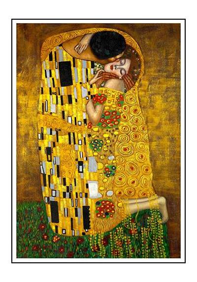 El Beso - Gustav Klimt (POSTER 32x45)