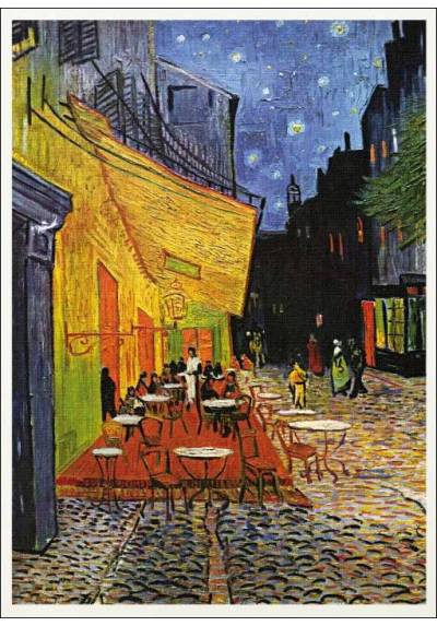 Terraza de Café por la Noche - Vincent van Gogh (POSTER 32x45)