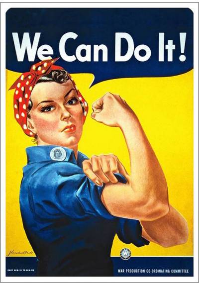 We Can Do It! - Howard Miller (POSTER 32x45)