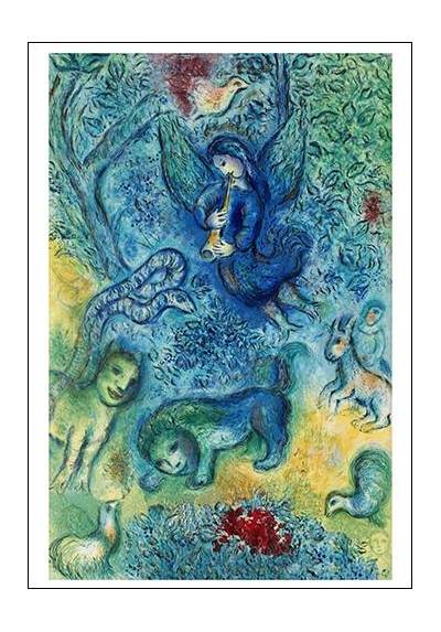 La Flauta Mágica - Marc Chagall (POSTER 32x45)