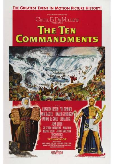 The Ten Commandments - Los Diez Mandamientos (POSTER 32x45)
