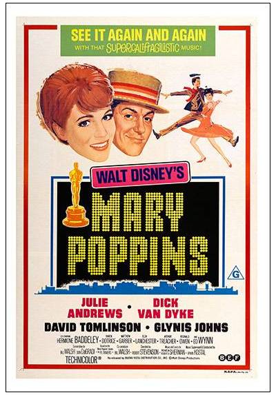 Mary Poppins  (POSTER 32x45)