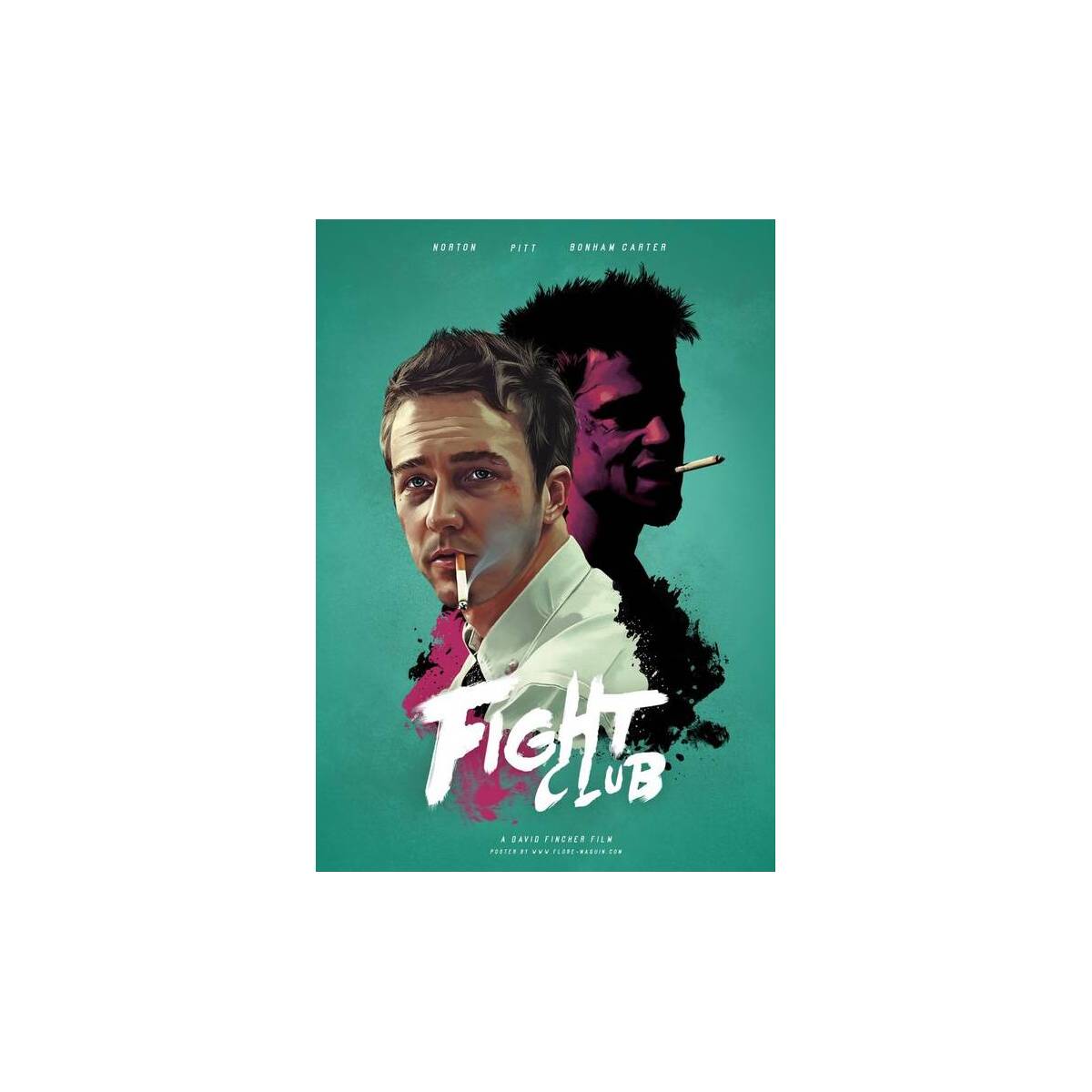 Fight Club - El club de la lucha - Proganistas (POSTER 32x45)