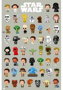 Poster Star Wars 8-BIT (POSTER 61 x 91,5)