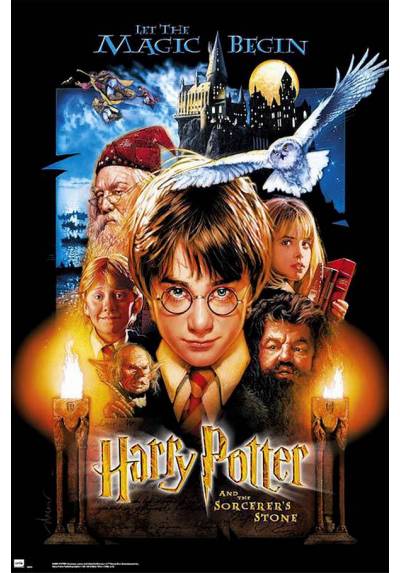Poster Harry Potter y La Piedra Filosofal (Harry Potter and the Sorcerer's Stone) (POSTER 61 x 91,5)
