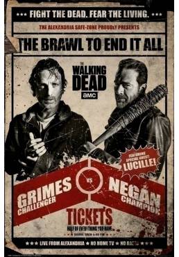 Poster The Walking Dead Fight (POSTER 61 x 91,5)