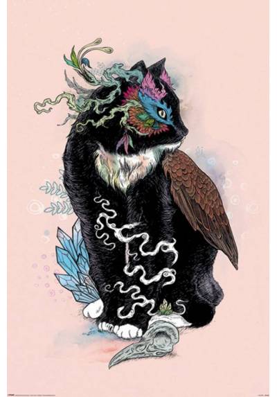 Poster Mat Miller - Gato mágico negro (Mat Miller - Black Magic) (POSTER 61 x 91,5)