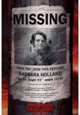 Poster Stranger Things - Barb Desaparecida (Stranger Things - Barb Missing) (POSTER 61 x 91,5)