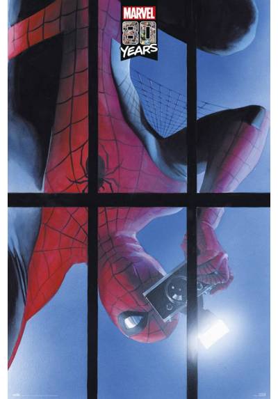 Poster Marvel Spider-Man: 80 Años (POSTER 61 x 91,5)