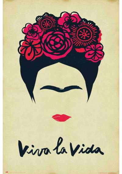Poster Frida Kahlo - Viva la Vida (POSTER 61 x 91,5)