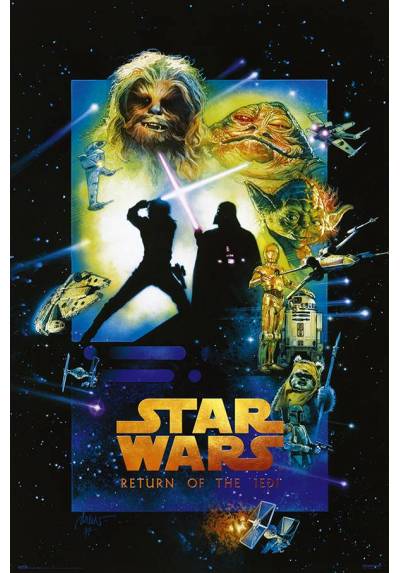 Poster Star Wars - Edicion Especial El Retorno del Jedi (POSTER 61 x 91,5)