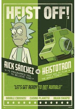 Poster Rick y Morty - Atraco (POSTER 61 x 91,5)