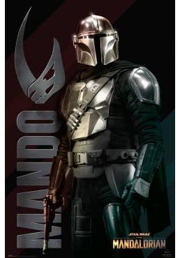 Poster Horizontal Star wars - Mando (POSTER 61 x 91,5)